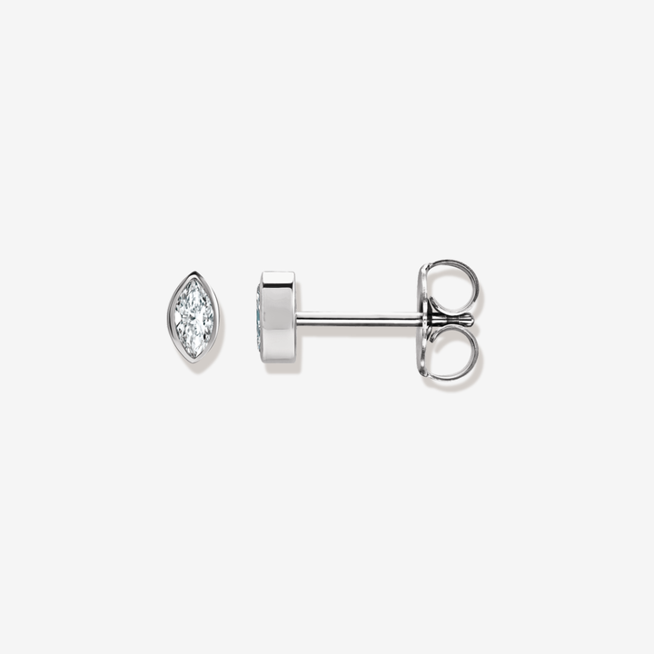 Marquise Cut Diamond Studs